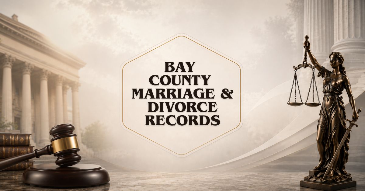 Bay County Marriage & Divorce Records